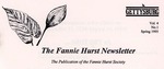 MS-110: Fannie Hurst Newsletter Collection by Katherine Downton