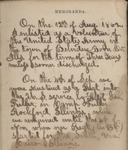 MS-116: 1864 Diary of Corporal Robert Ridge by Thomas P. Lester