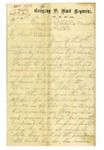 MS-068: Henry P. Clare Letters, Co. D., 9th New York State Militia